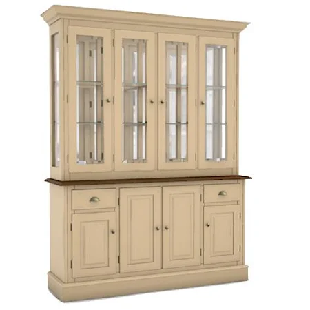 Customizable 60 Inch China Cabinet